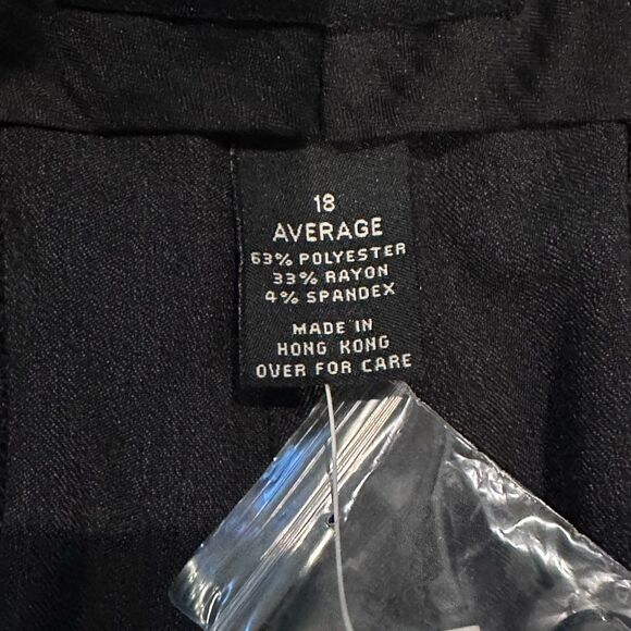 Lane Bryant Houston Career Trouser Size 18 Women Slacks Wide Leg Gray New - Picture 6 of 6